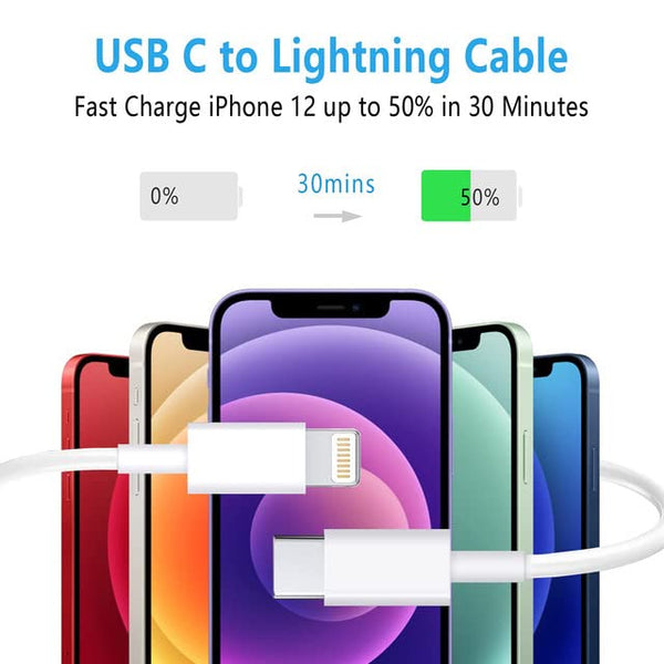 Lightning Fast Charging Cable Trio