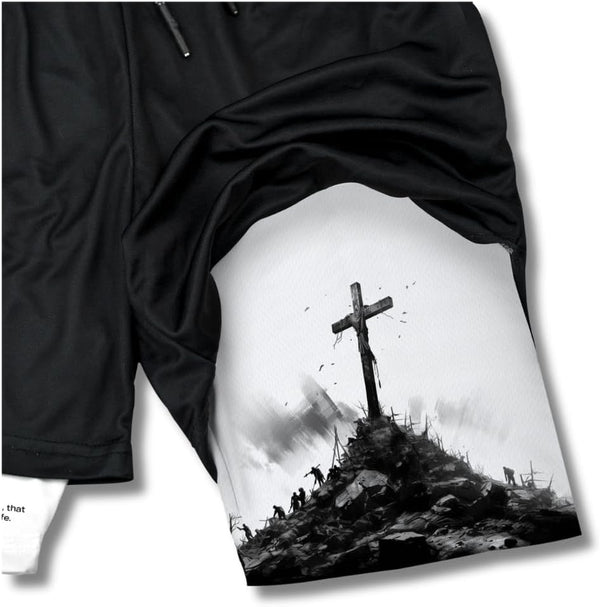 Flexible Faith Gym Shorts