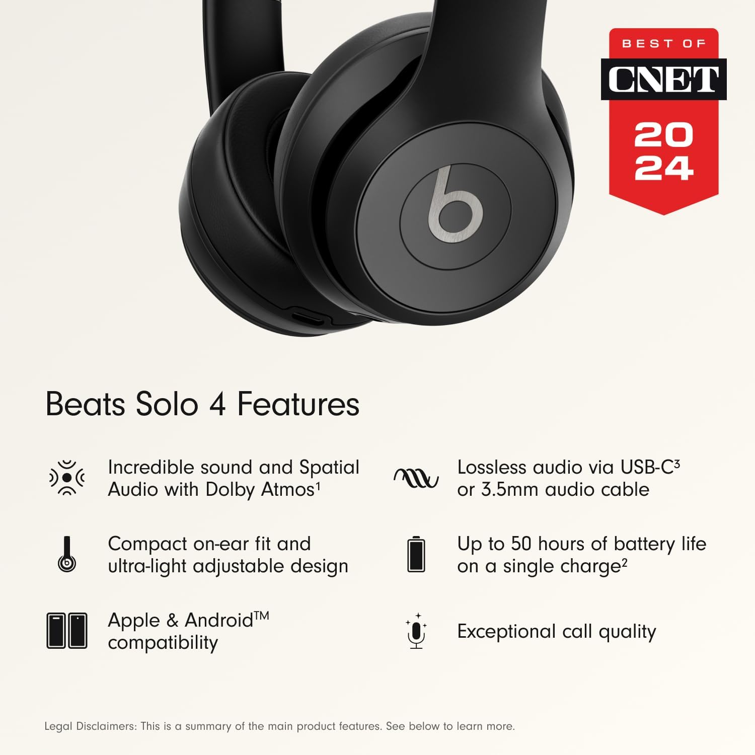 Beats Solo 4 Wireless Headphones