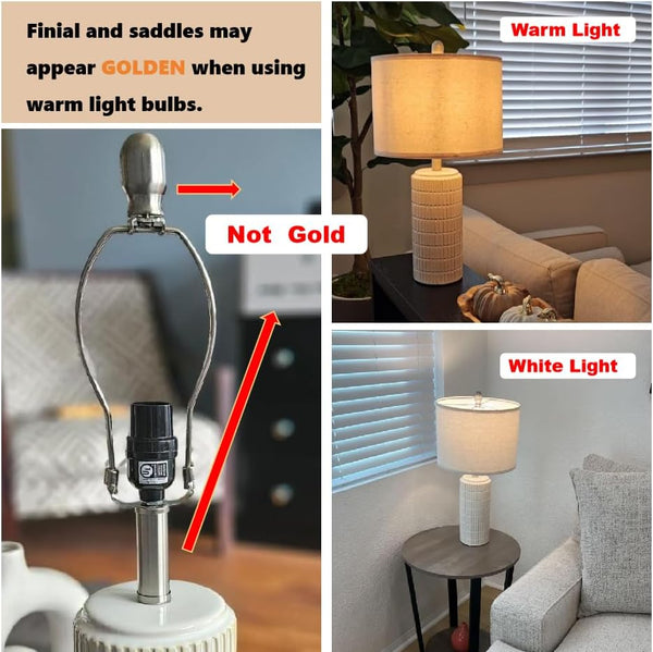 Chic Ceramic Table Lamps Duo