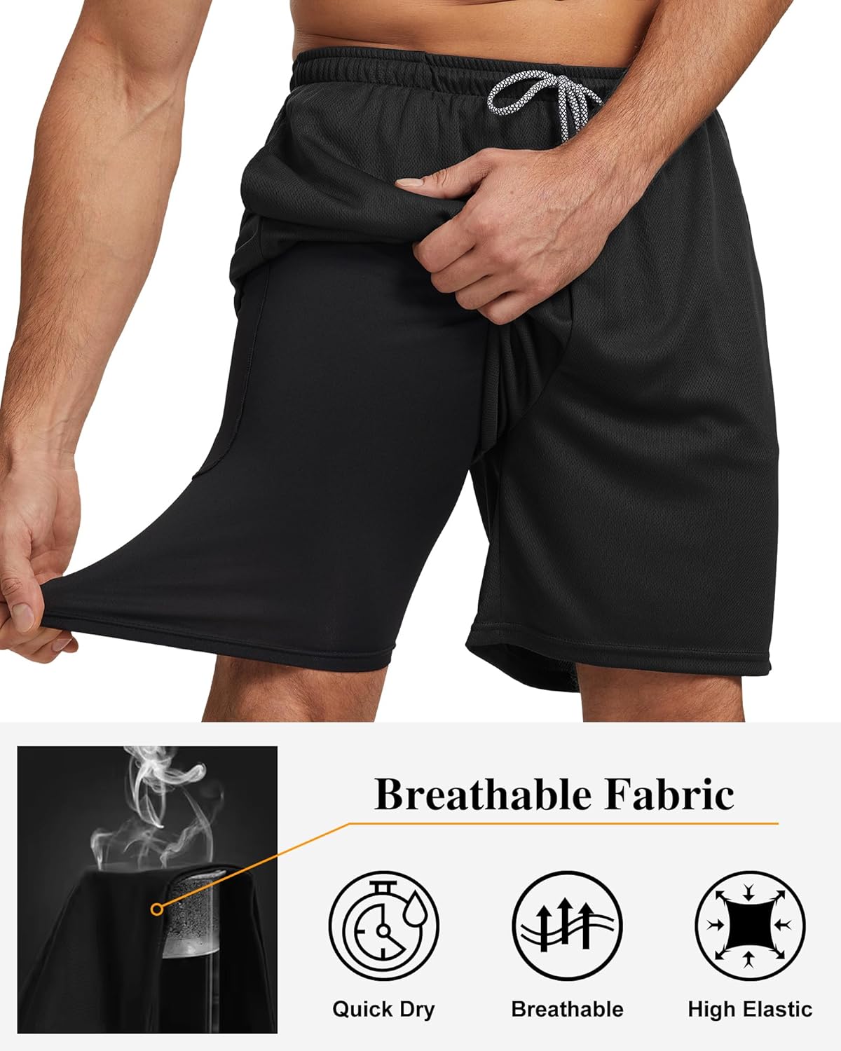 HOPLYNN Quick-Dry Running Shorts