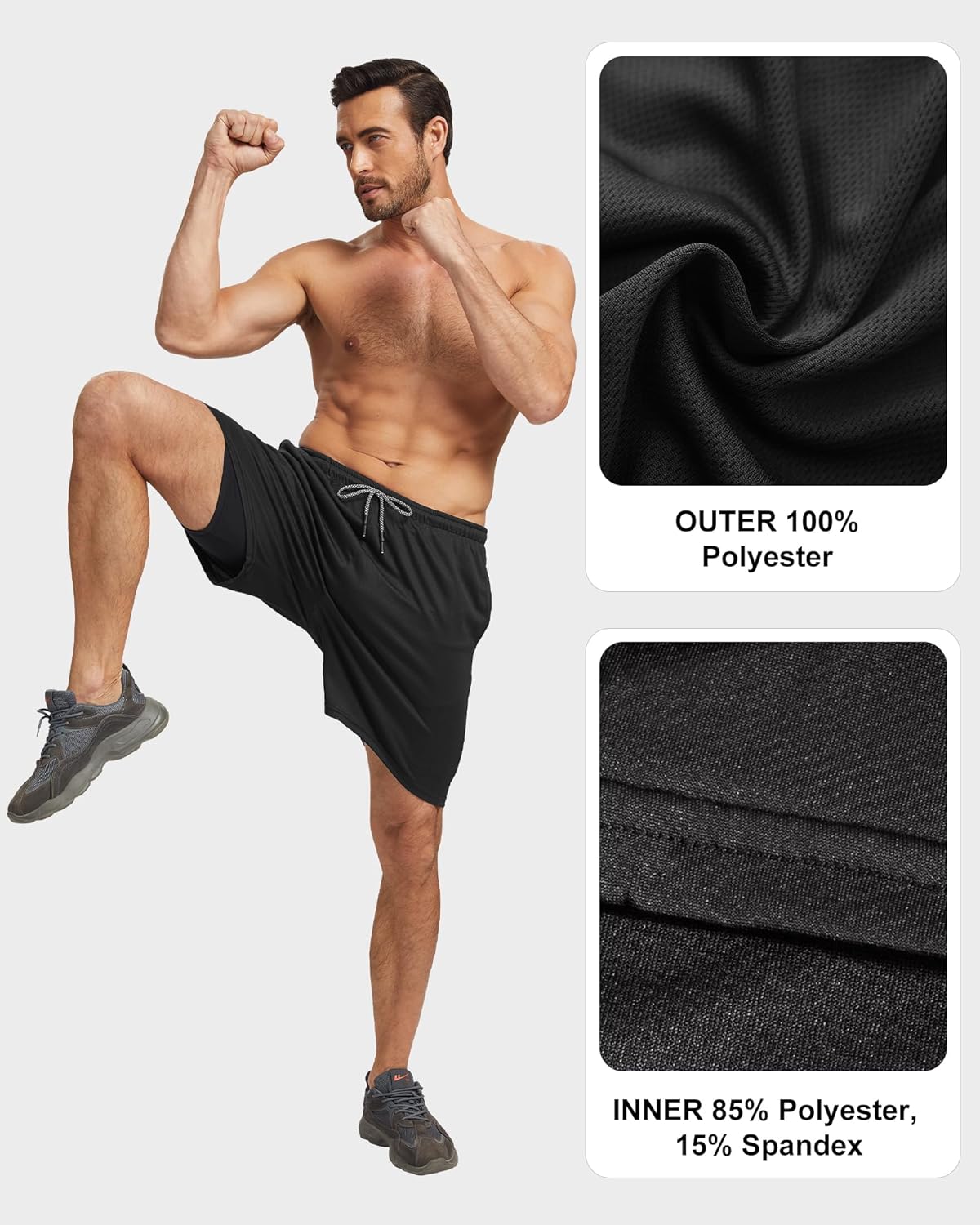 HOPLYNN Quick-Dry Running Shorts