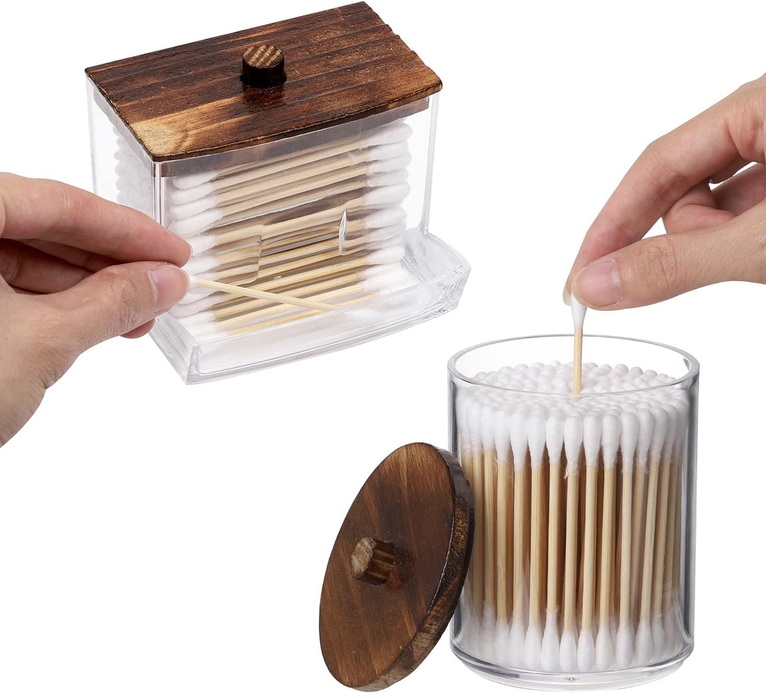 Elegant Bathroom Organizer Jar