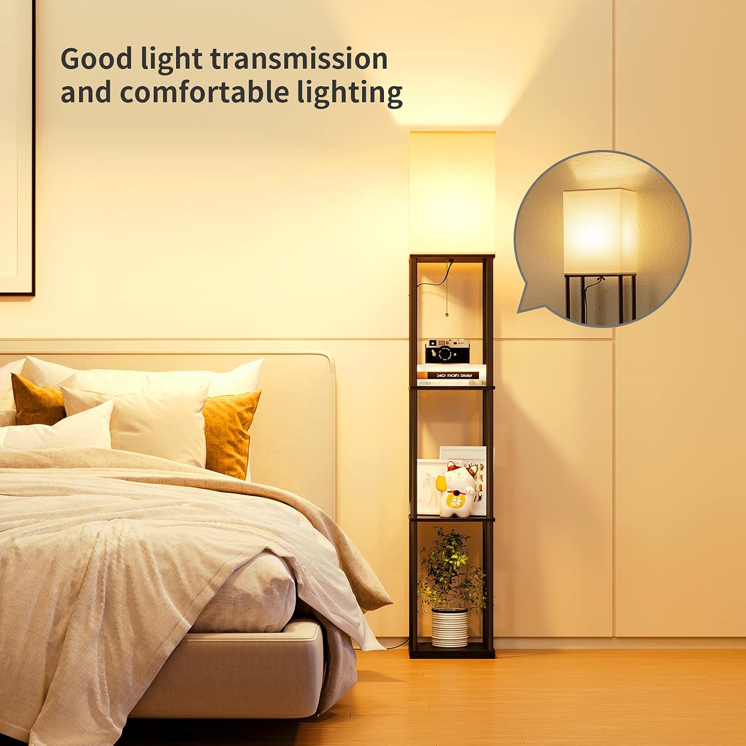 Chic Shelf Floor Lamp