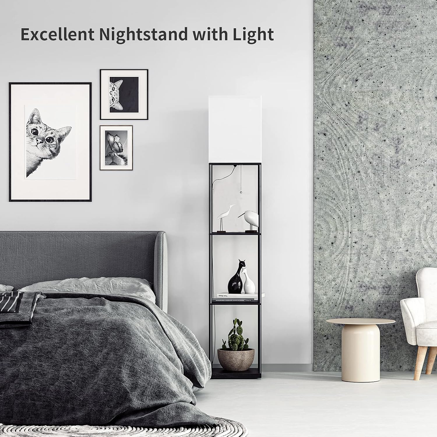 Chic Shelf Floor Lamp