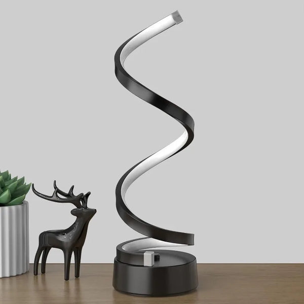 Elegant Spiral Light Lamp