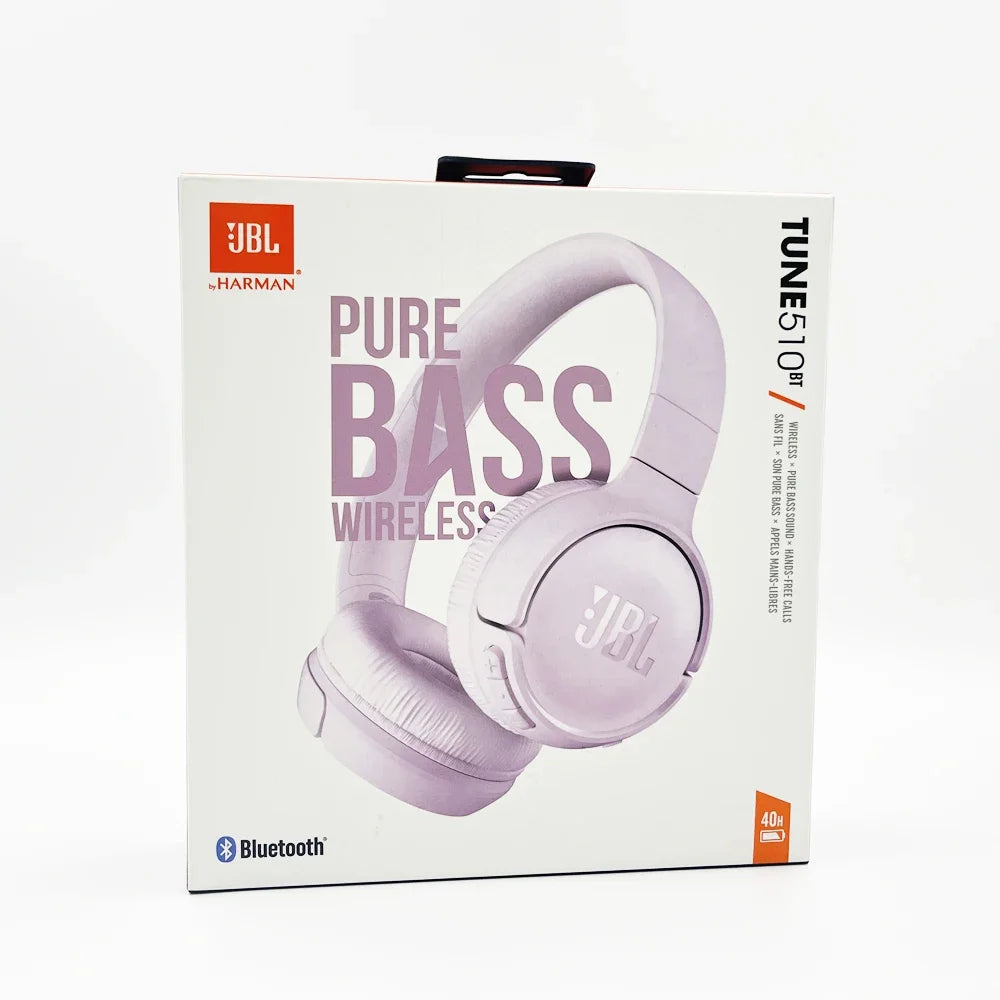 JBL Tune 510BT Pro – PureBass Wireless Headset with Fast Charge & Power Boost Performance
