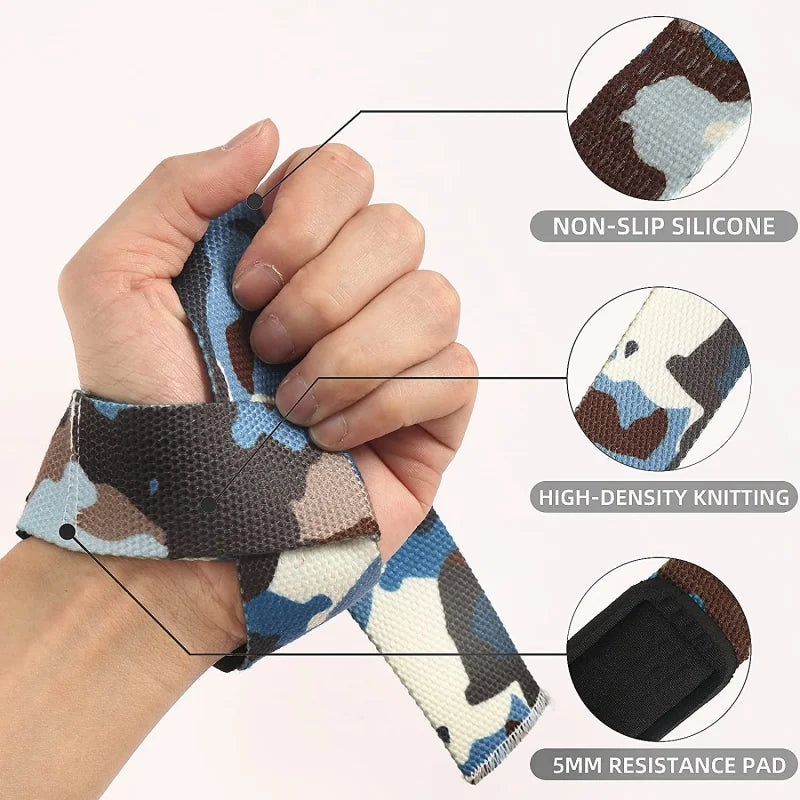 Weightlifting Wrist Straps – Adjustable Non-Slip Strength Booster for Powerlifting, Gym & Heavy Lifting Support