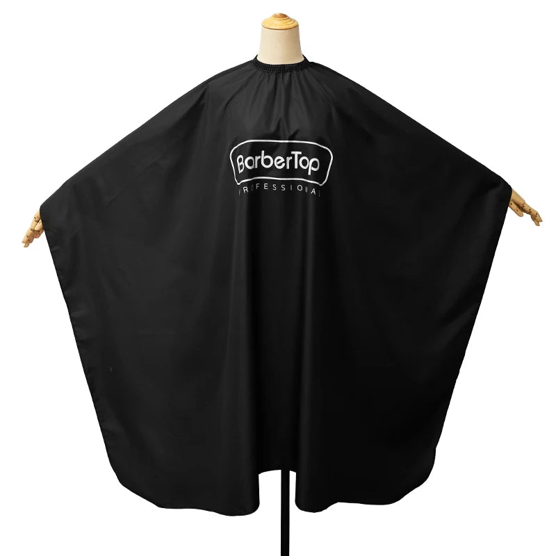 Elite Black Barber Cape – Heavy-Duty, Professional Cut Shield for Barbers & Stylists