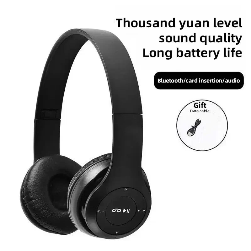 P47 Pro Wireless Headphones – Deep Bass, Active Noise Canceling & Ultra-Powerful Bluetooth Performance