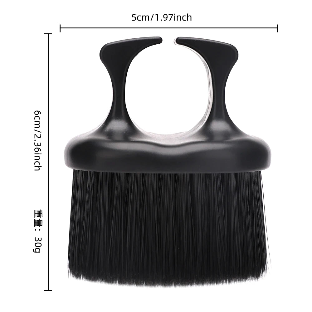 Barber Neck Duster Brush – Lightweight, Soft Bristles for Removing Loose Hair