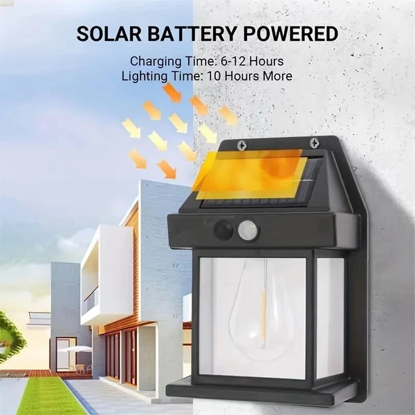 Bright Solar Wall Light