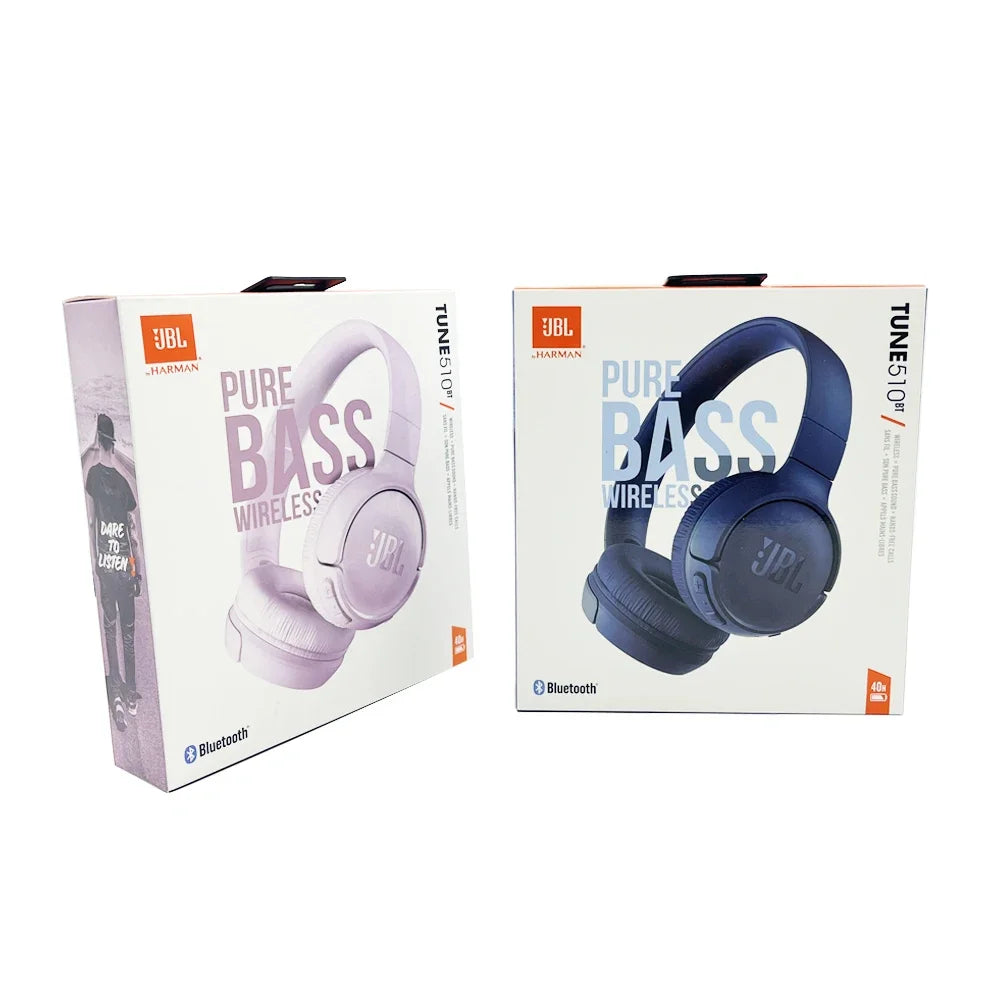JBL Tune 510BT Pro – PureBass Wireless Headset with Fast Charge & Power Boost Performance