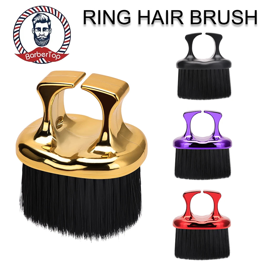 Barber Neck Duster Brush – Lightweight, Soft Bristles for Removing Loose Hair