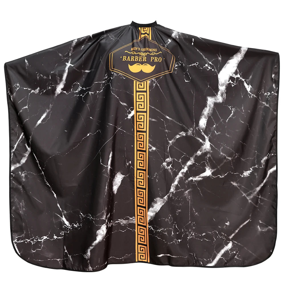 Elite Black Barber Cape – Heavy-Duty, Professional Cut Shield for Barbers & Stylists