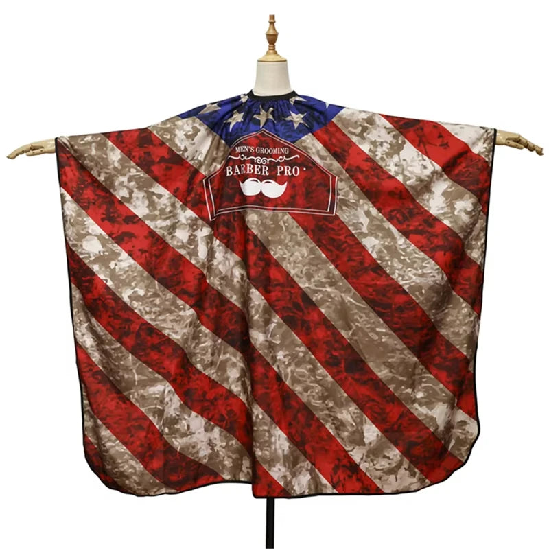 Elite Black Barber Cape – Heavy-Duty, Professional Cut Shield for Barbers & Stylists