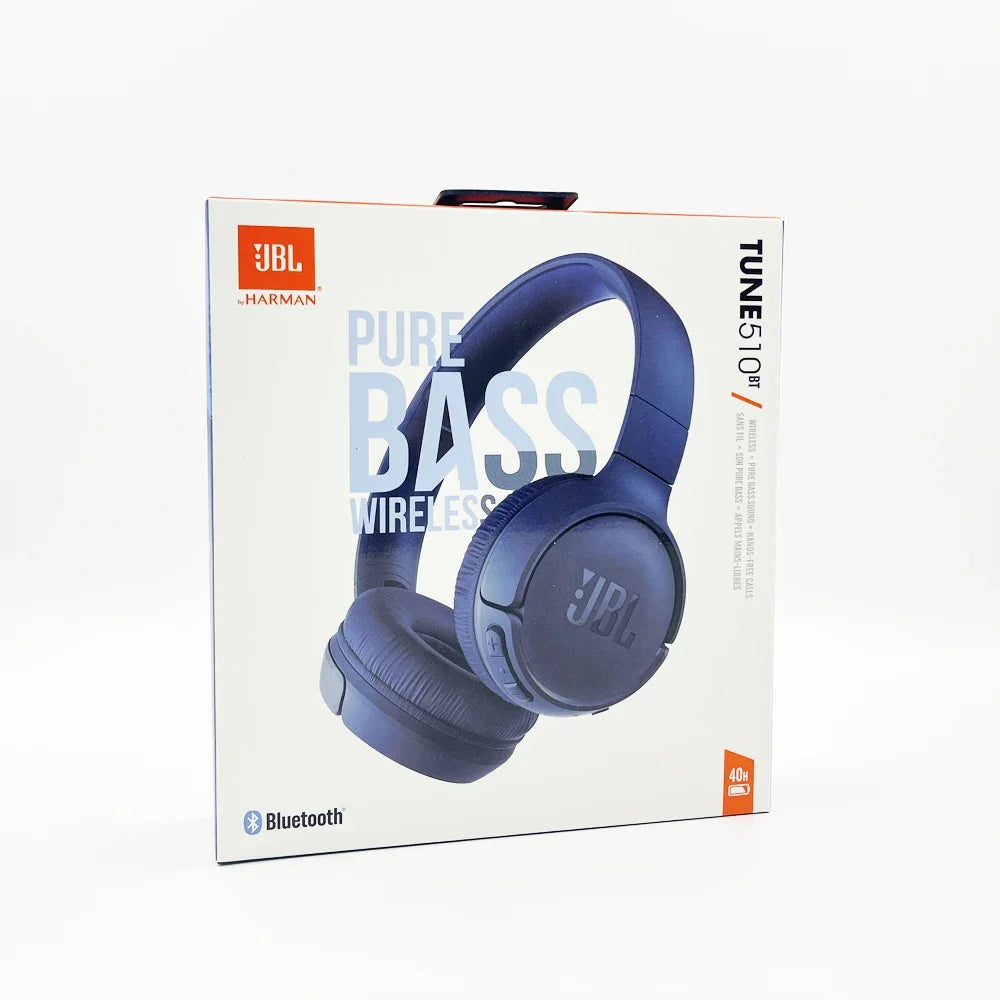 JBL Tune 510BT Pro – PureBass Wireless Headset with Fast Charge & Power Boost Performance