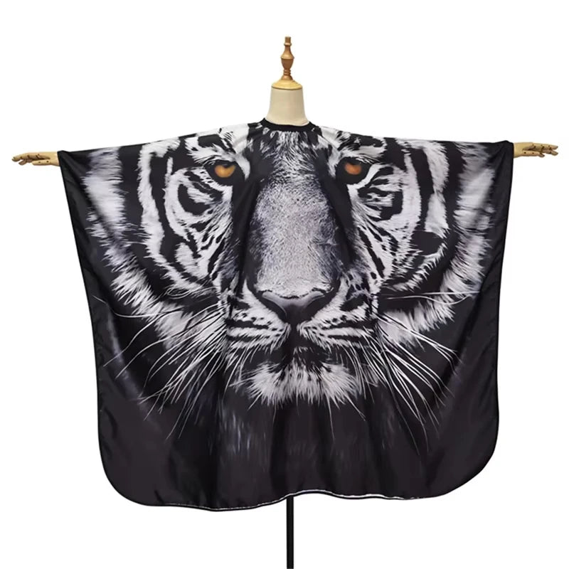 Elite Black Barber Cape – Heavy-Duty, Professional Cut Shield for Barbers & Stylists