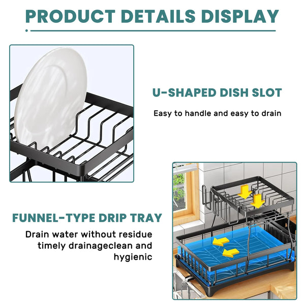 Ultimate Kitchen Dish Rack
