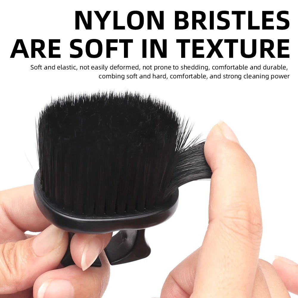 Barber Neck Duster Brush – Lightweight, Soft Bristles for Removing Loose Hair