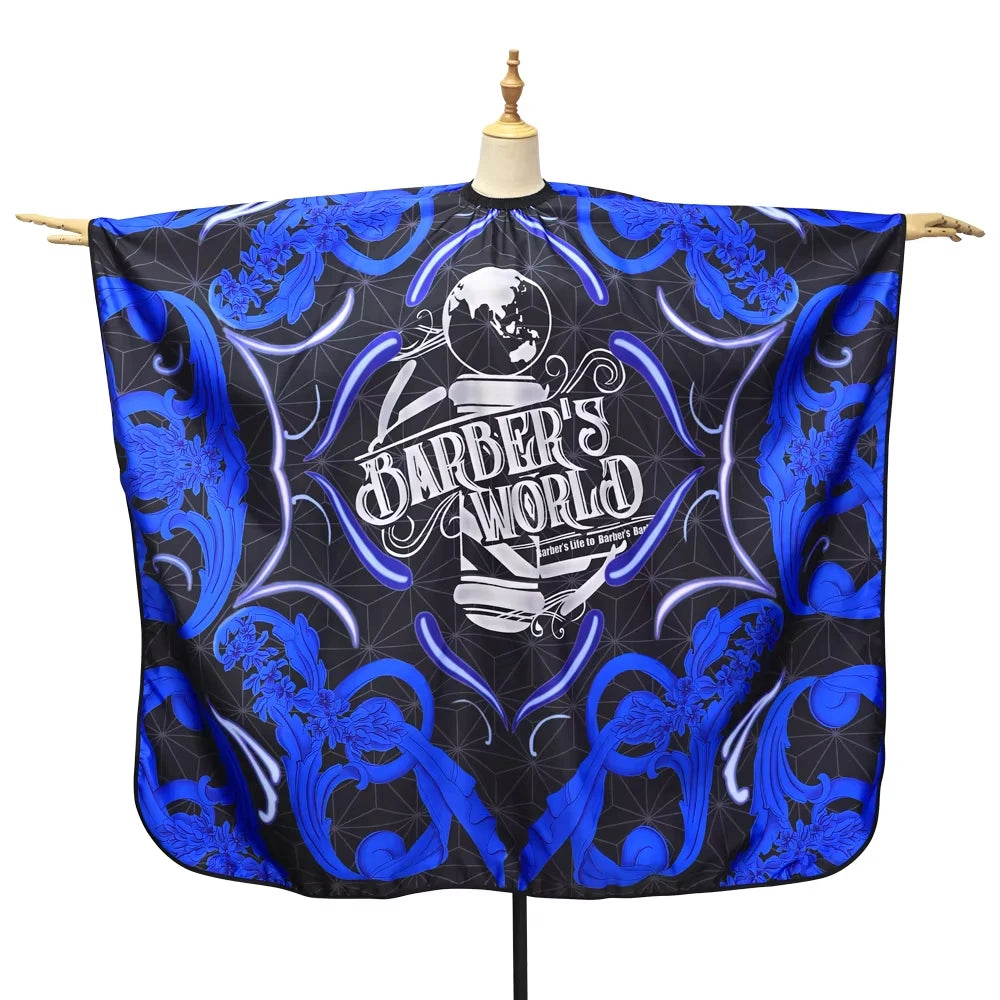 Elite Black Barber Cape – Heavy-Duty, Professional Cut Shield for Barbers & Stylists