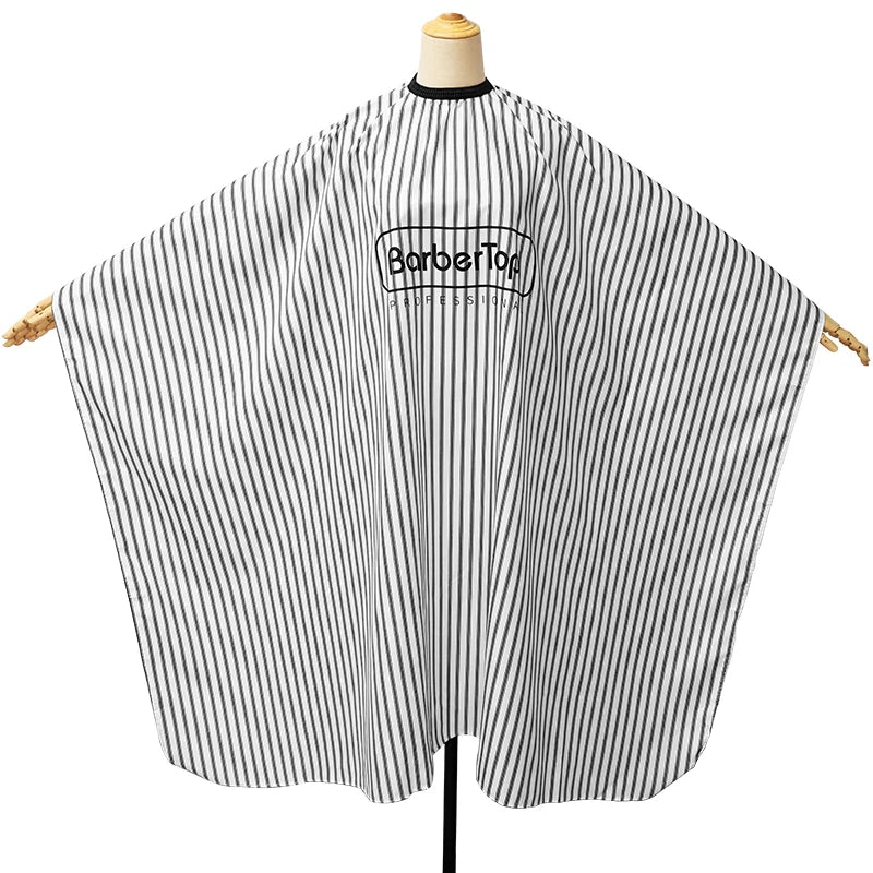 Elite Black Barber Cape – Heavy-Duty, Professional Cut Shield for Barbers & Stylists