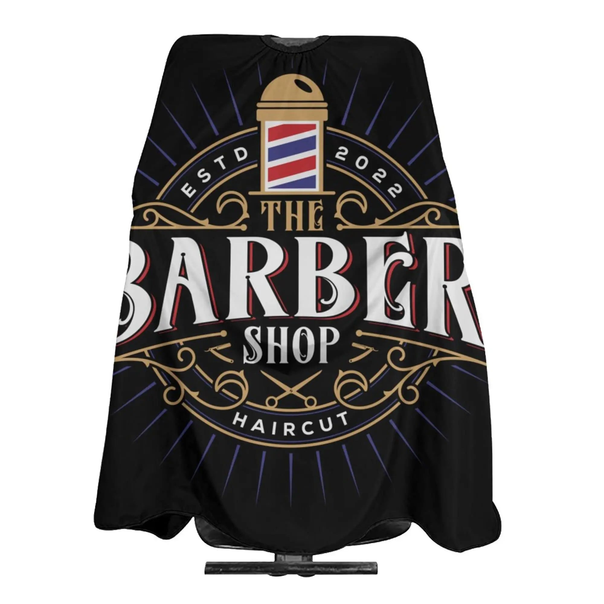 Elite Black Barber Cape – Heavy-Duty, Professional Cut Shield for Barbers & Stylists