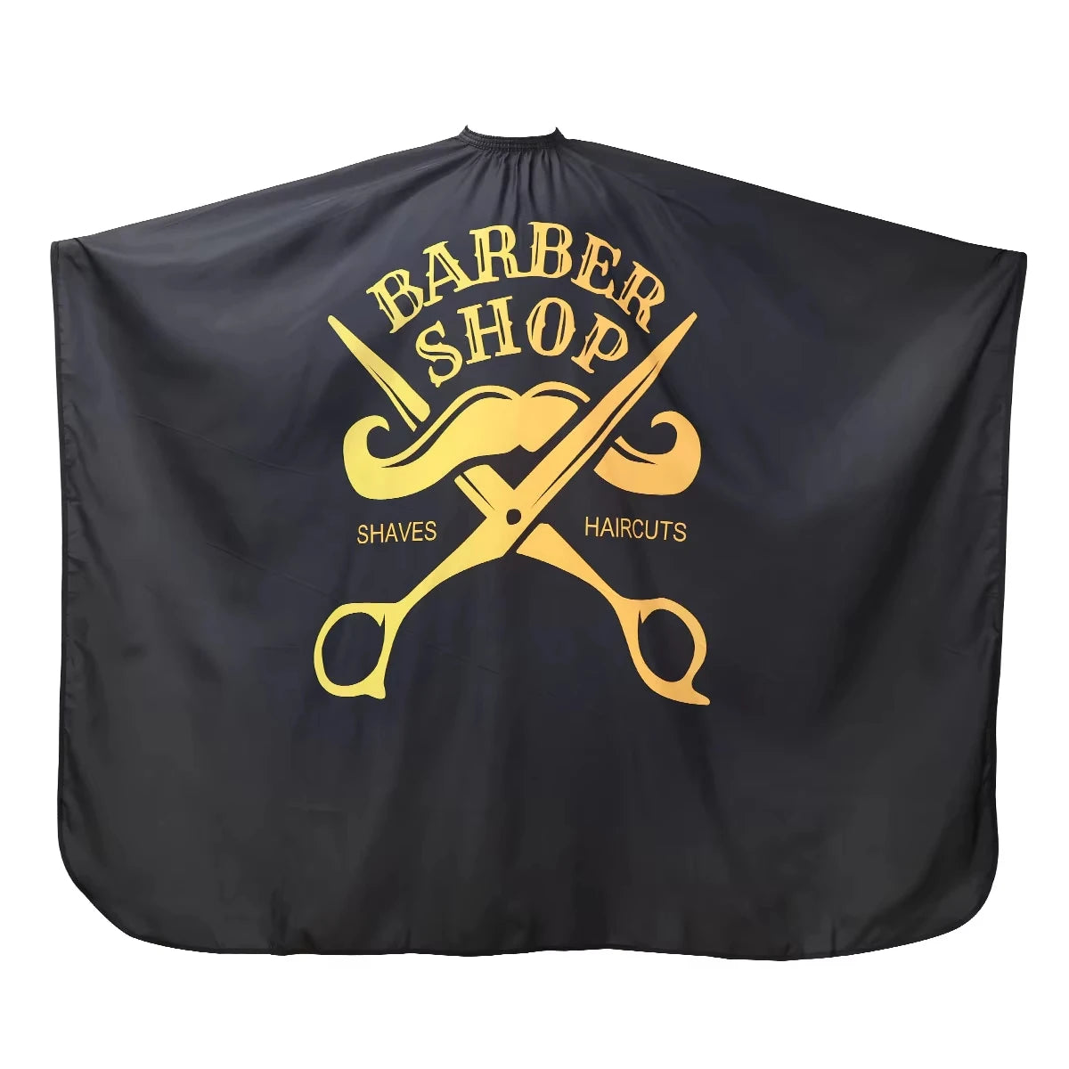 Elite Black Barber Cape – Heavy-Duty, Professional Cut Shield for Barbers & Stylists