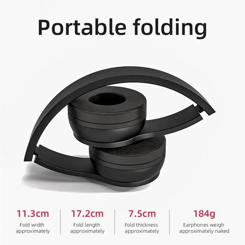 P47 Pro Wireless Headphones – Deep Bass, Active Noise Canceling & Ultra-Powerful Bluetooth Performance